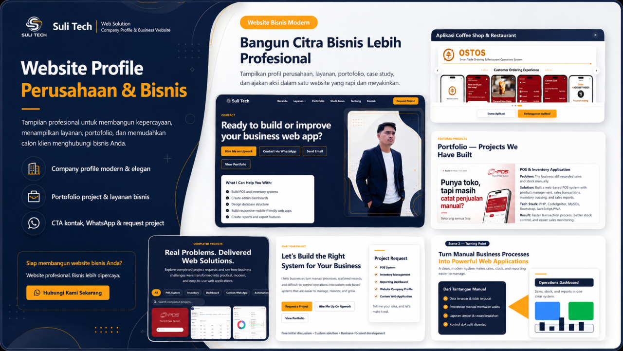 Website Perusahaan dan Bisnis
